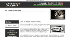 Desktop Screenshot of barringtonlocksmith.com