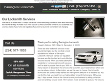 Tablet Screenshot of barringtonlocksmith.com